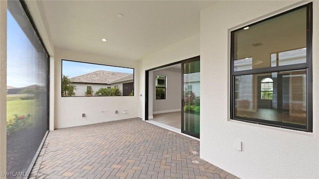 4075 Pegasus Way, Naples, FL 34120 - view of unfurnished sunroom