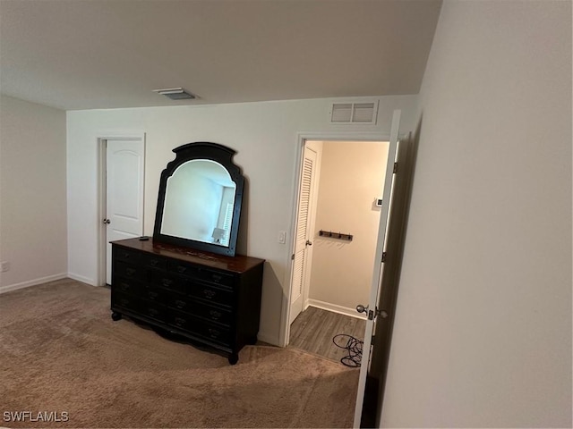 bedroom featuring carpet floors