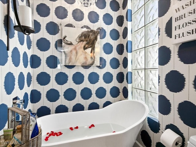 bathroom with a wealth of natural light