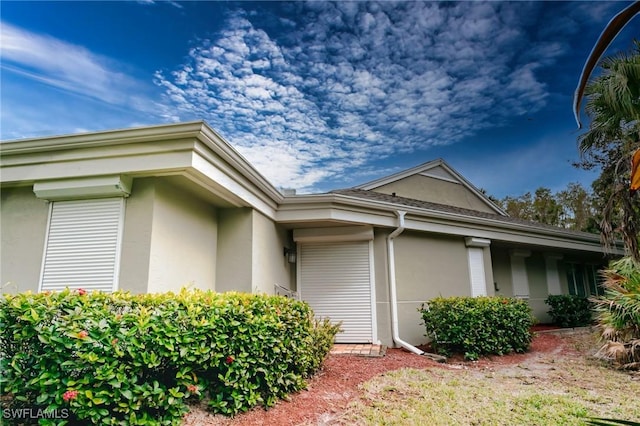 view of home's exterior