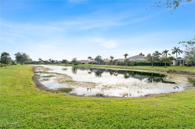 property view of water