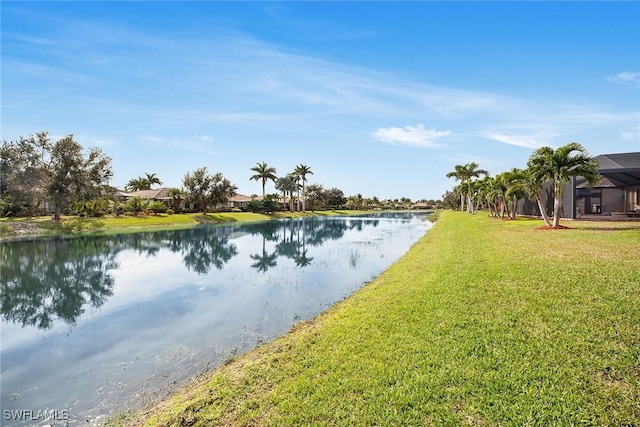 property view of water