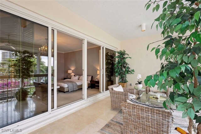 4021 Gulf Shore Blvd N Unit V-16, Naples, FL 34103 - view of sunroom / solarium