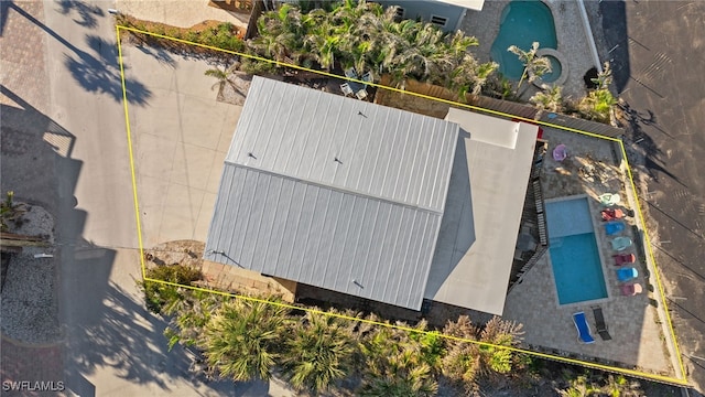 201 Miramar St, Fort Myers Beach, FL 33931 - birds eye view of property