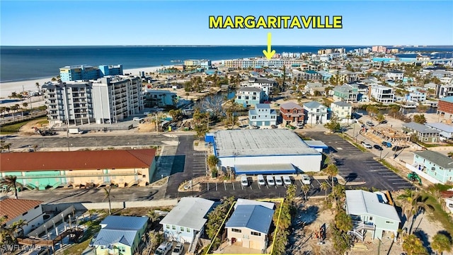 201 Miramar St, Fort Myers Beach, FL 33931 - bird's eye view with a water view