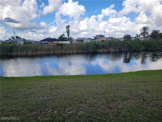 property view of water