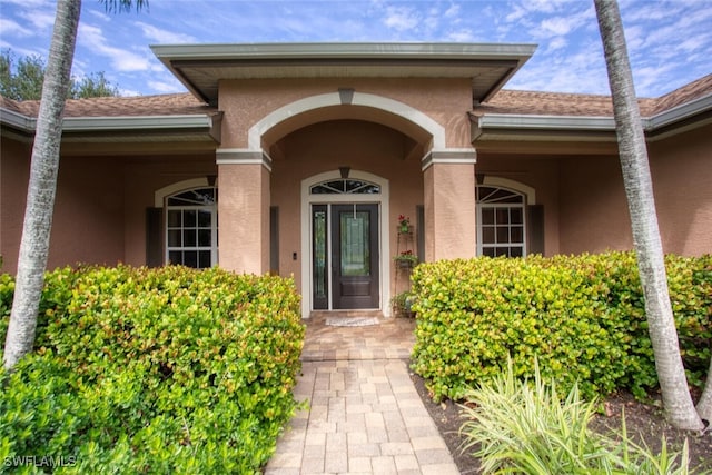 view of property entrance