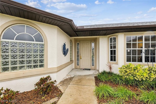 view of property entrance