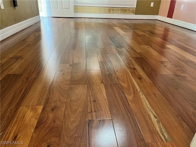 room details with hardwood / wood-style flooring