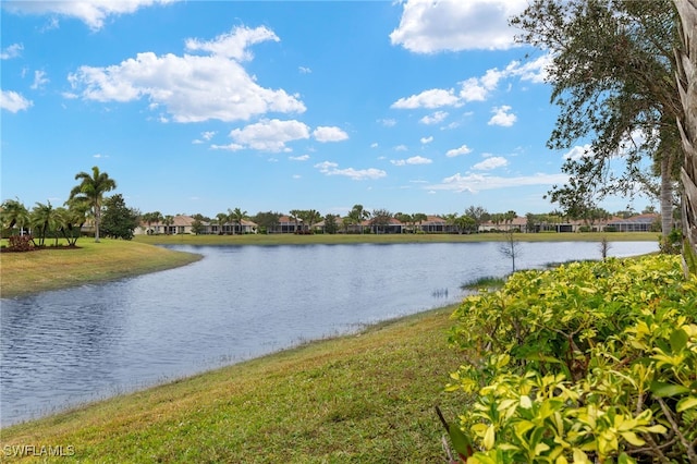 property view of water