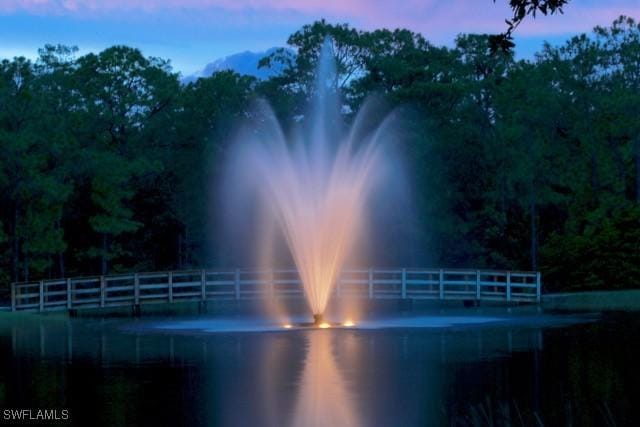 view of water feature