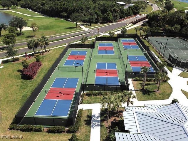 view of basketball court