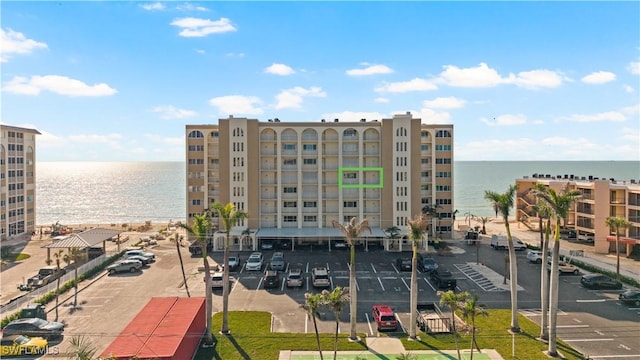 view of property featuring a water view