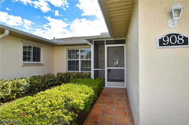 view of property entrance