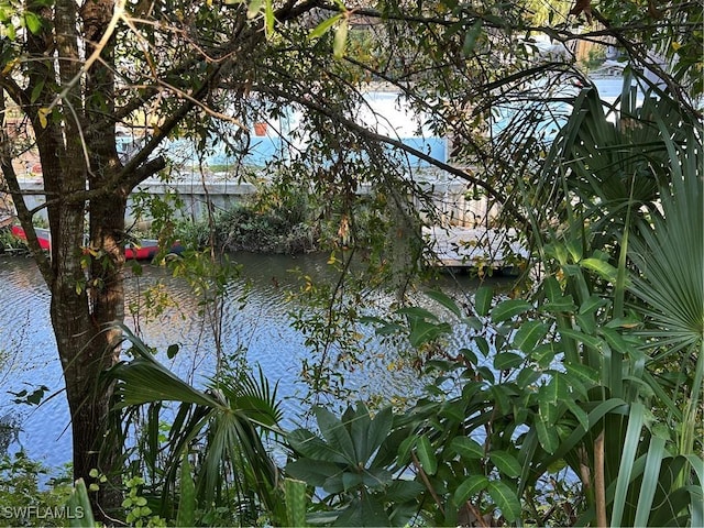 view of water feature