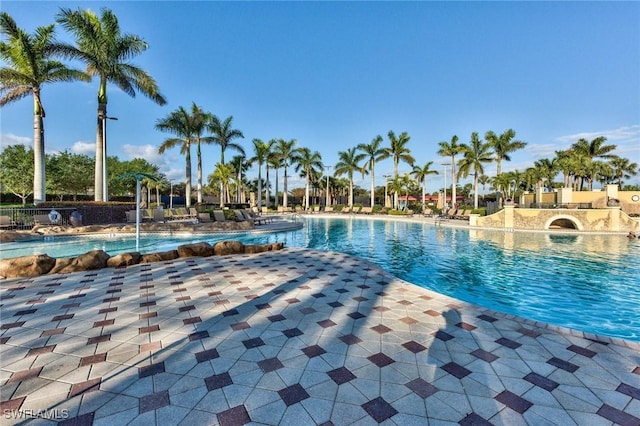 view of swimming pool