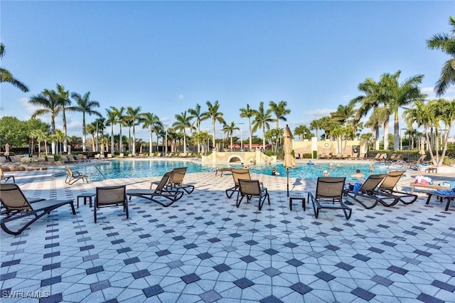 view of swimming pool