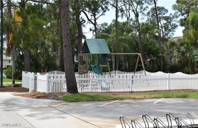 view of playground