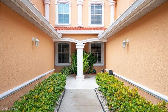 view of property entrance