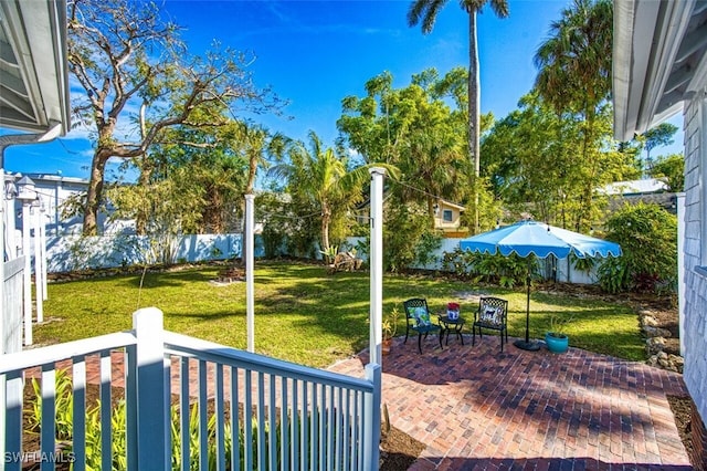 view of patio