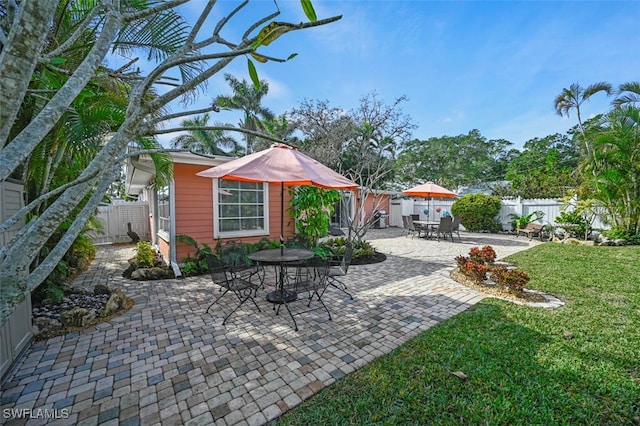 view of patio / terrace