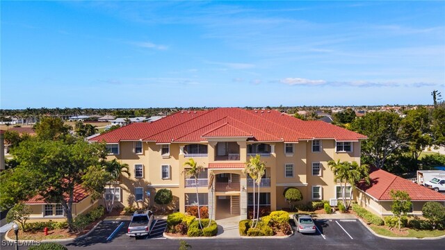 view of property with a residential view