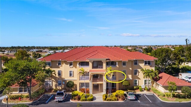 view of property with a residential view