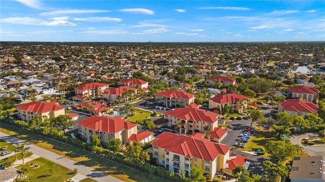 birds eye view of property featuring a residential view