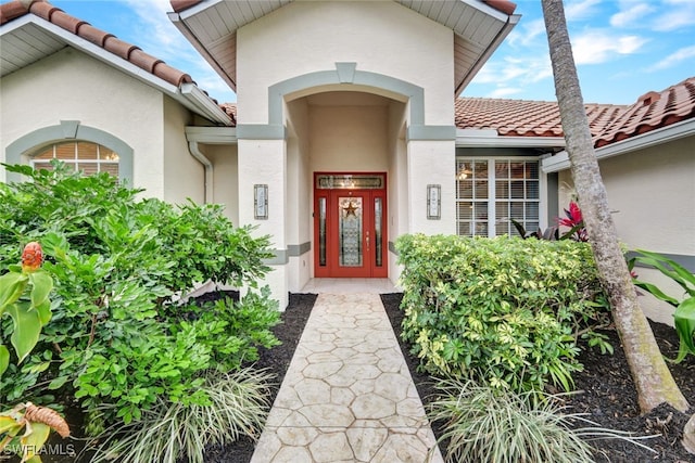 view of entrance to property