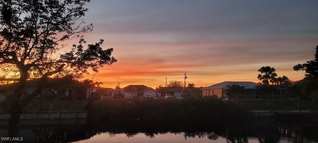 property view of water