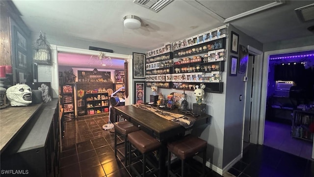 miscellaneous room with indoor bar