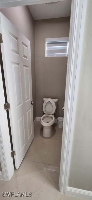 bathroom with toilet