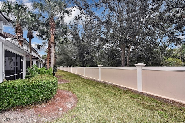 8681 Athena Ct, Lehigh Acres, FL 33971 - view of yard