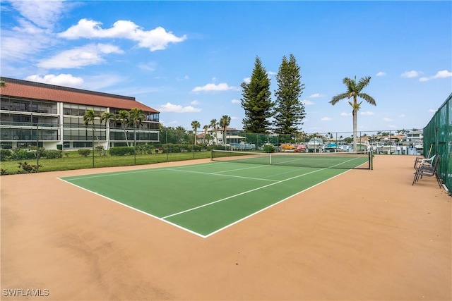 view of sport court with basketball court