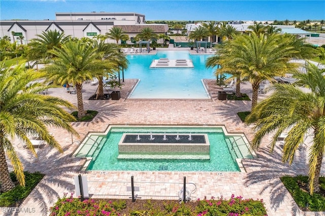 view of swimming pool