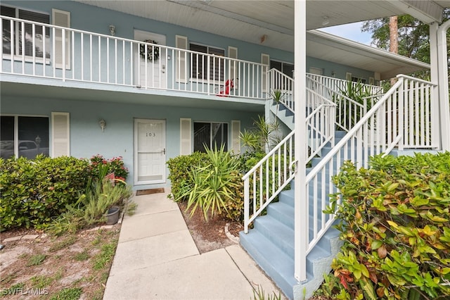 view of property entrance