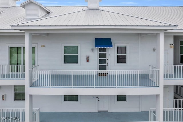 view of rear view of property