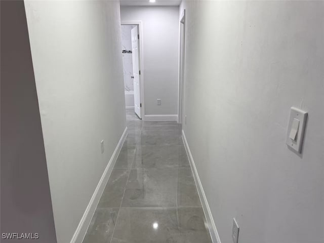 3708 15th St SW, Lehigh Acres, FL 33976 - hallway with baseboards