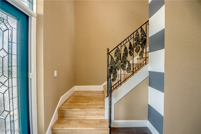 view of foyer entrance