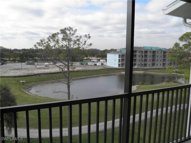 property view of water