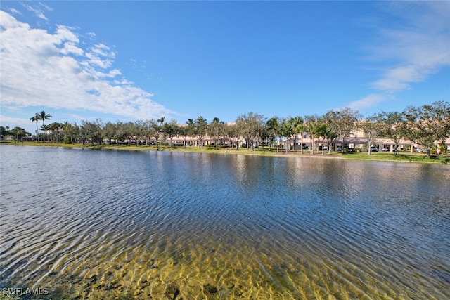 property view of water