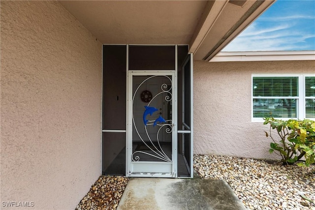 view of entrance to property