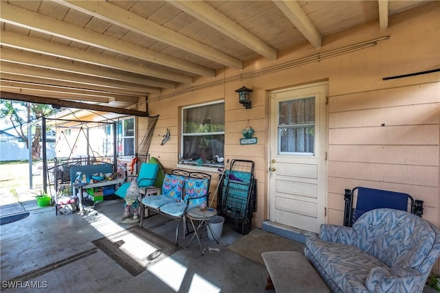 view of patio / terrace