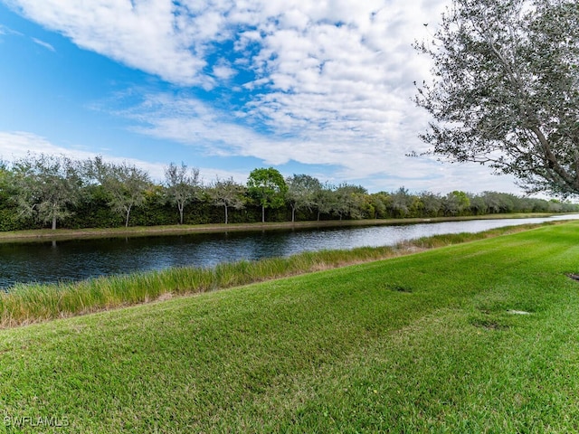 property view of water