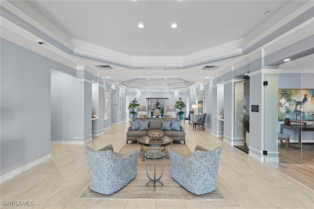 common area featuring visible vents
