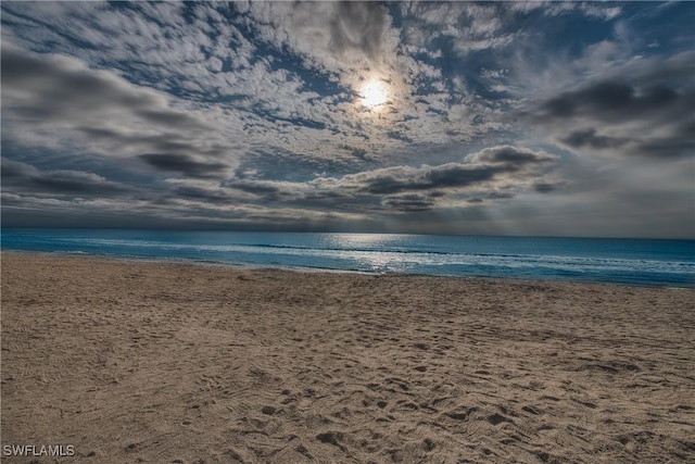 water view with a beach view