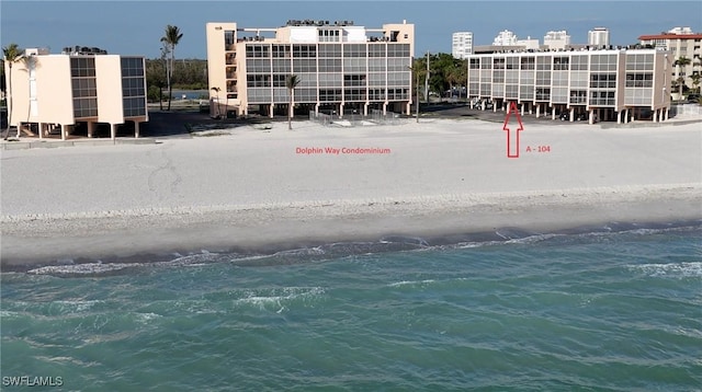 25850 Hickory Blvd Unit A-104, Bonita Springs, FL 34134 - view of pool featuring view of water and beach