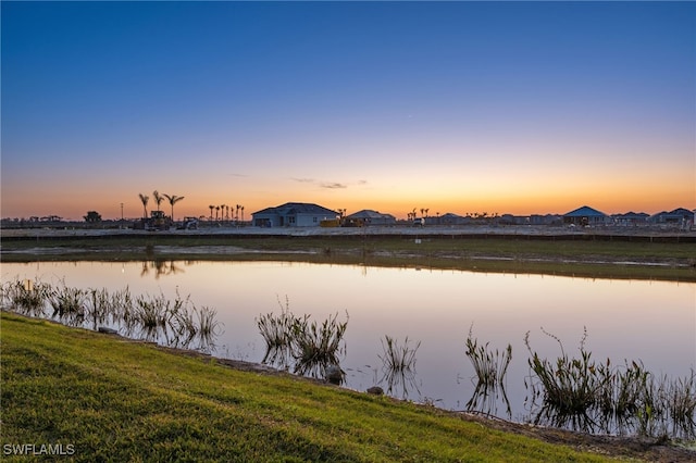 property view of water