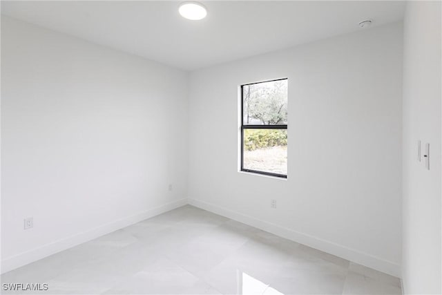 view of unfurnished room