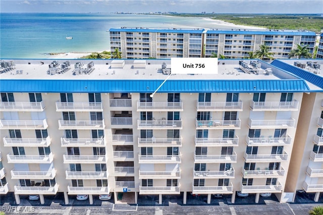 view of property featuring a water view